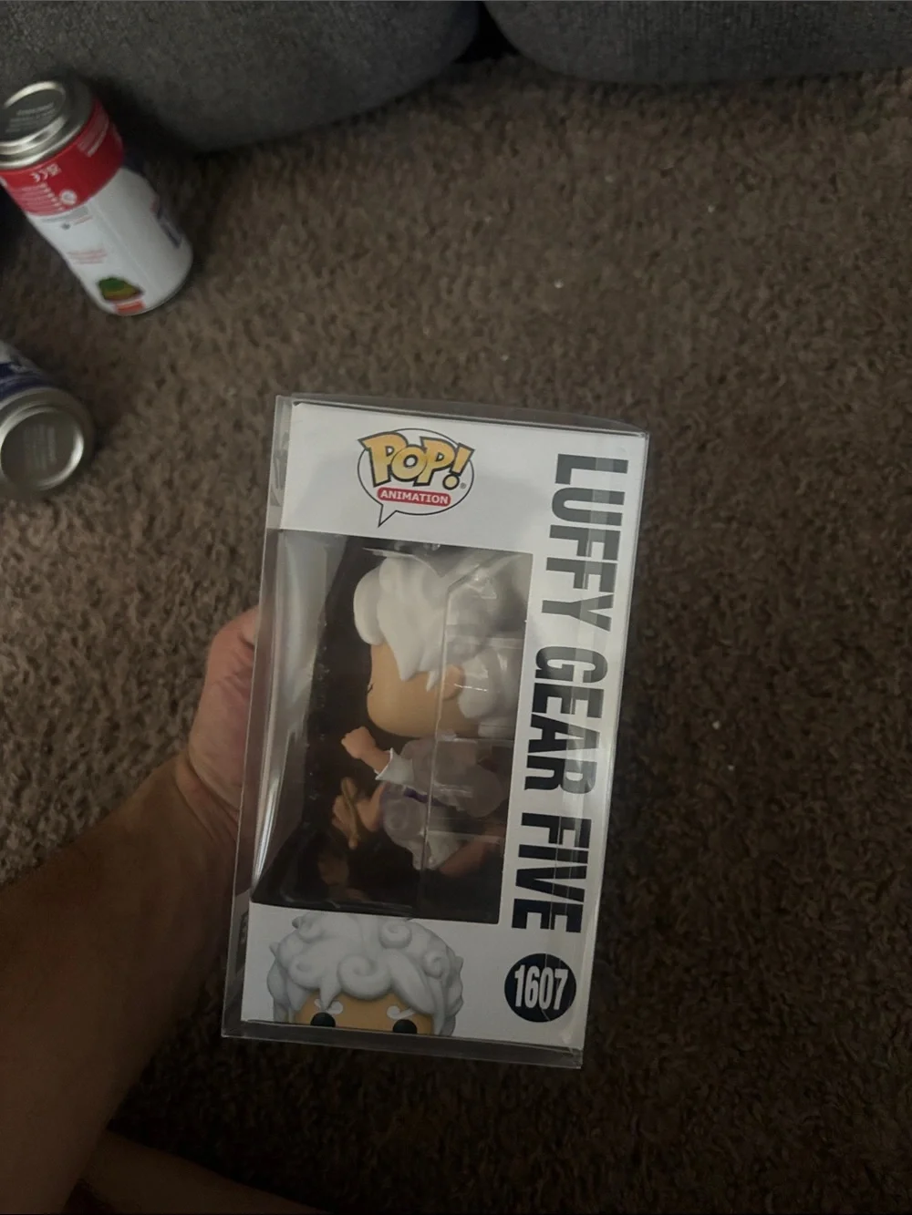 Funko Luffy Gear Five Pop! Figure - White Hair, Tan Skin - Picture 2 of 4